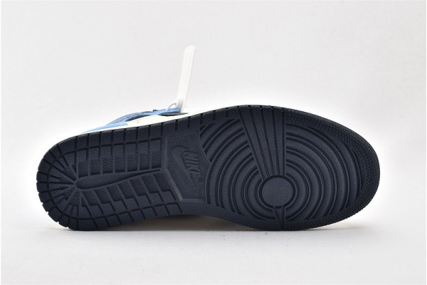 Nike Air Jordan 1 Retro High OG Obsidian 555088 140 Womens And Mens Shoes